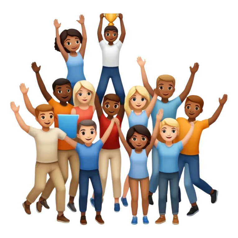 Authentic blue connection. Instead of "networking," it's about cultivating meaningful relationships, being transparent, and lifting each other up. sticker