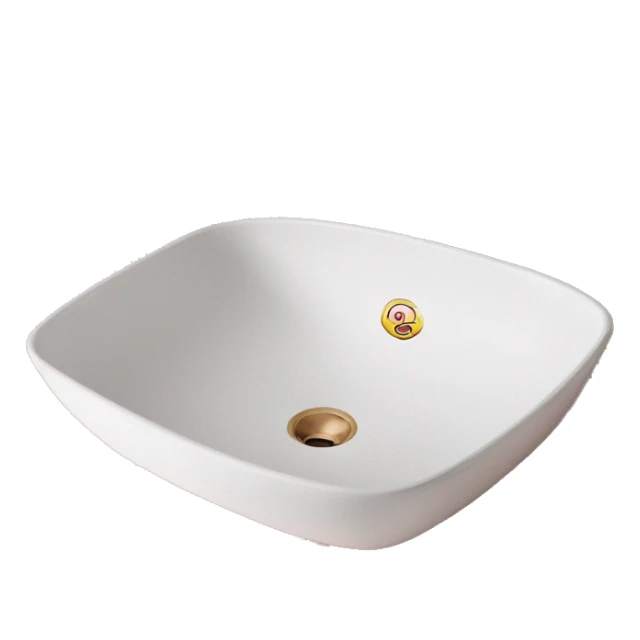 Light pink rose print sink and faucet  sticker