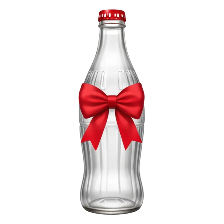 Coca cola Diet coke with bow sticker