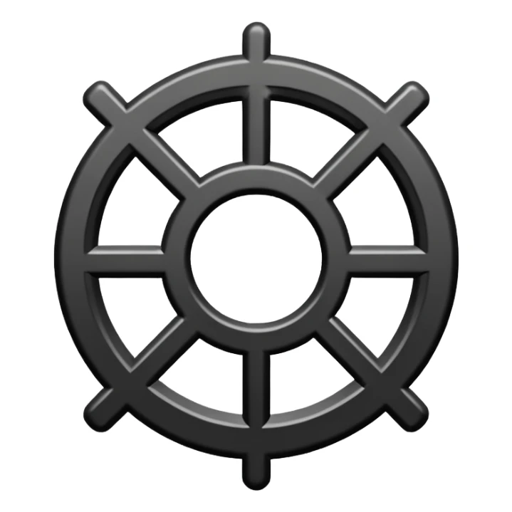 monochrome chakana symbol, thick lines, no color sticker