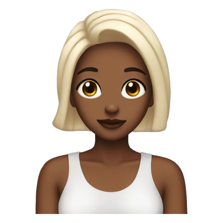 aesthetic girl with skincare  sticker