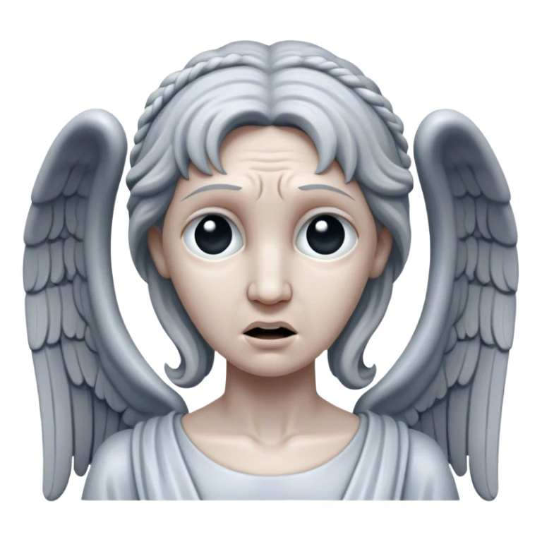 Weeping angel doctor who sticker