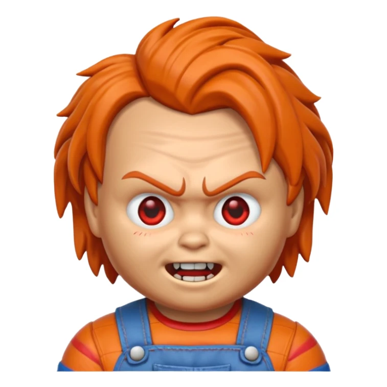 Un emojin de chuky sticker
