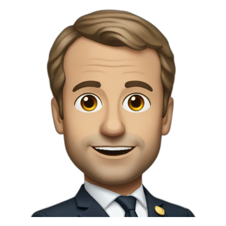 Emanuel Macron  sticker