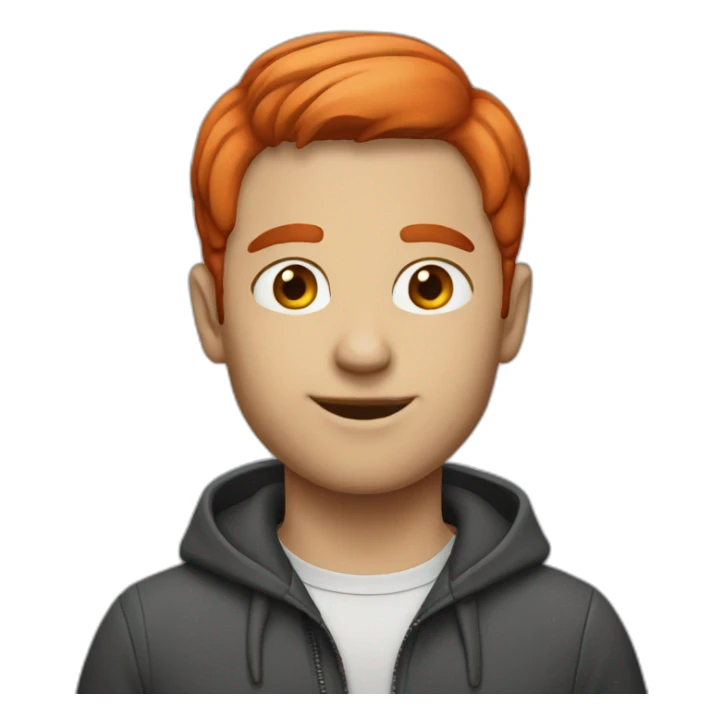 journalist-red-short-hair sticker