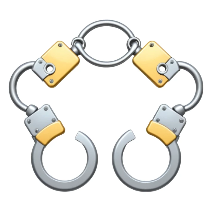handcuffs sticker