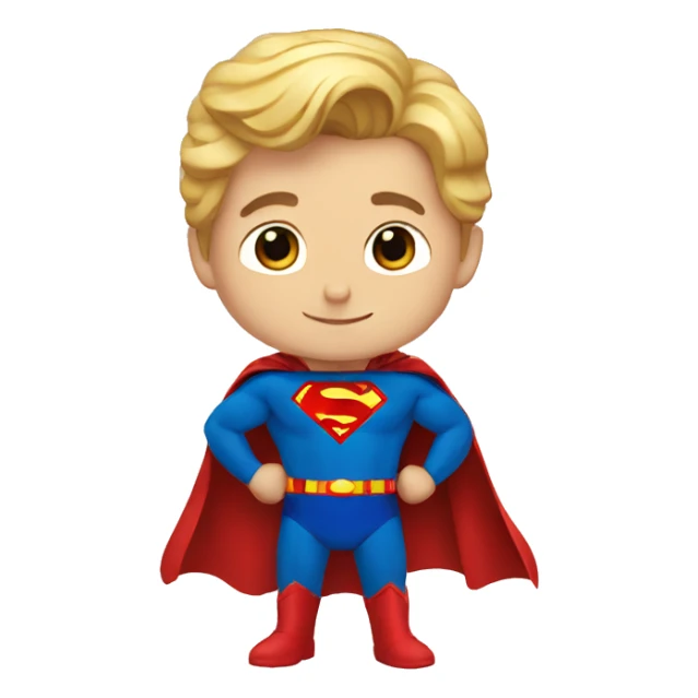 Cute Superman sticker