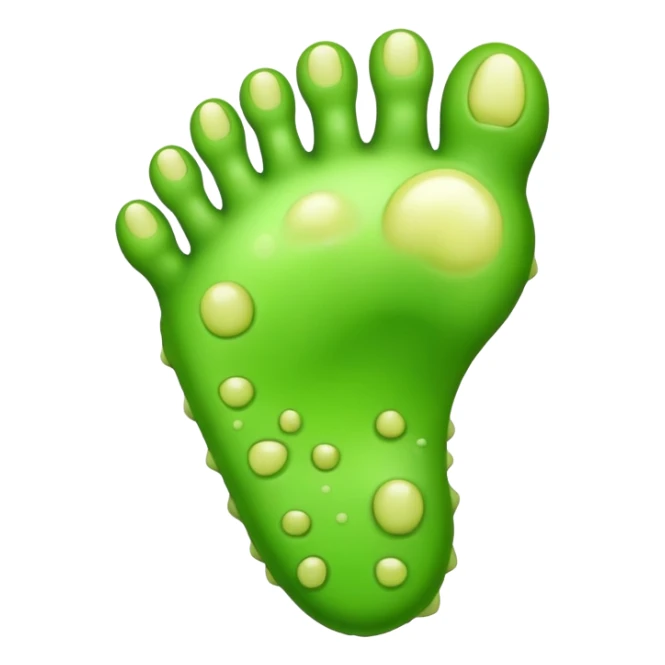 foot fungus emoji sticker