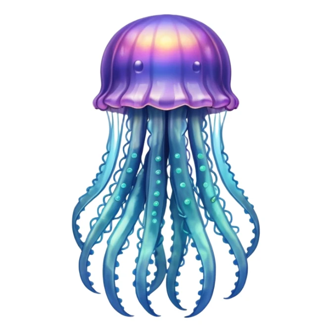 a beautiful jellyfish with a medieval design, medieval coat of arms style, heraldic elements, shield background, elegant and regal sticker