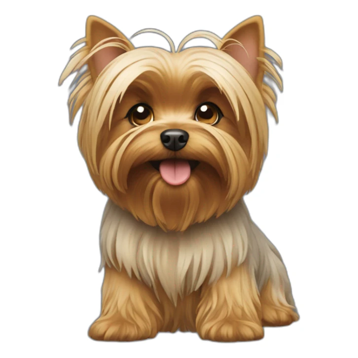 Yorkshire terrier sticker