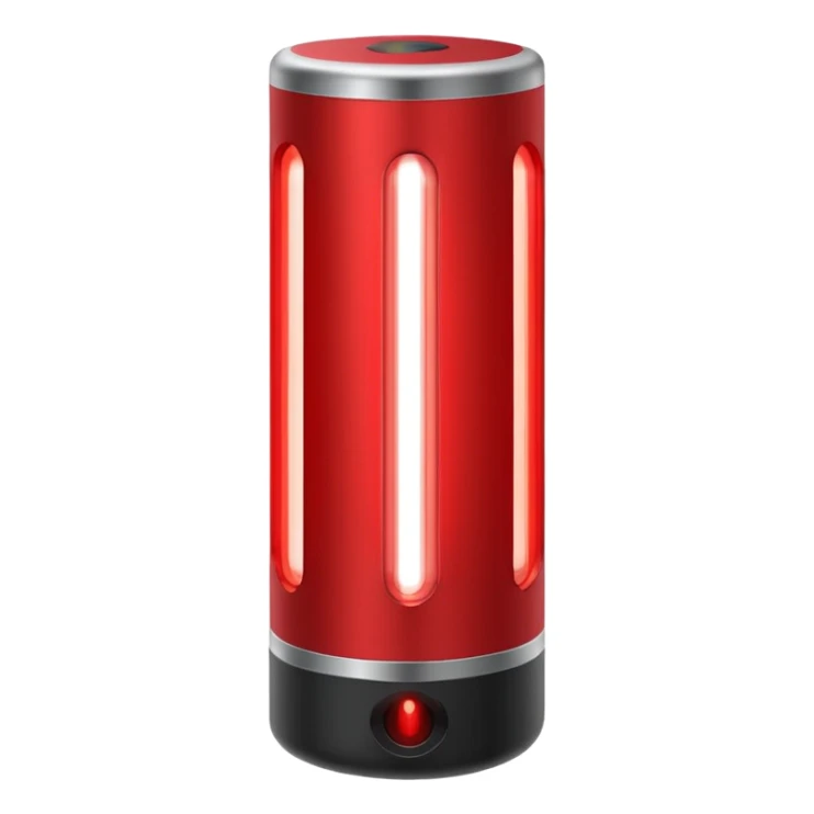 Red light therapy sticker