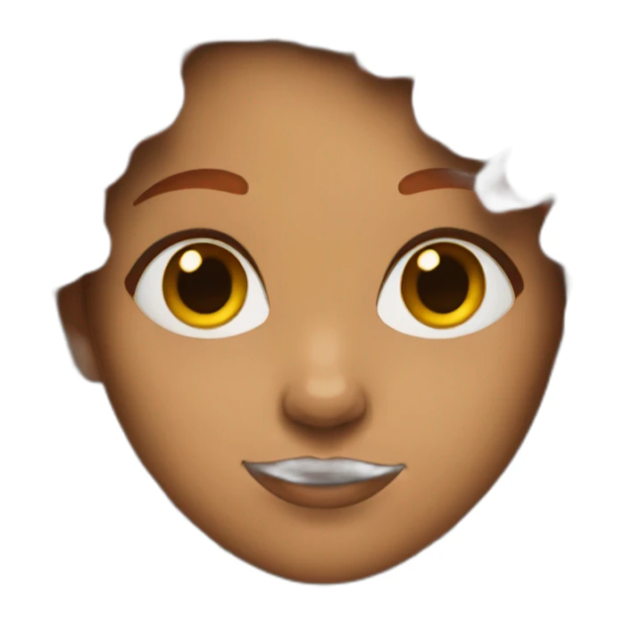 Girl with medium red hair sticker