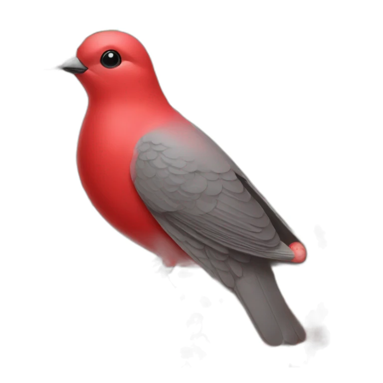 Ukraine, red viburnum dove sticker