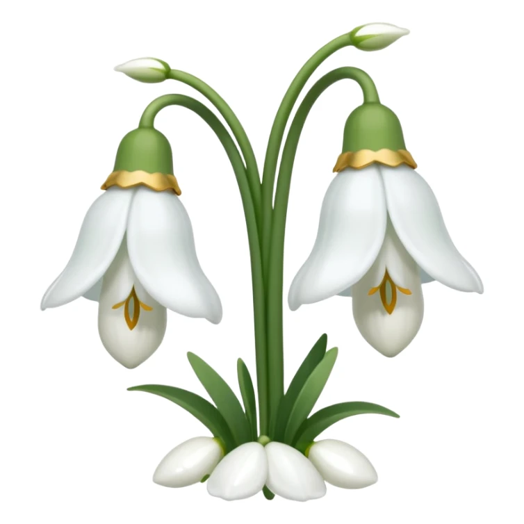 Snowdrops sticker