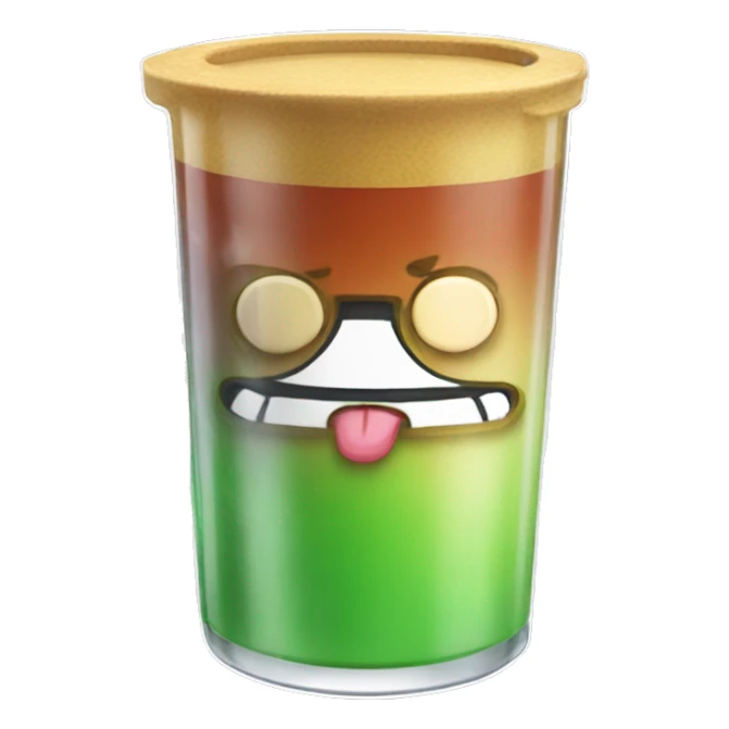 One piece drink energy juice sticker