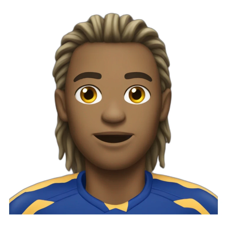 giga chad qui fait du foot sticker