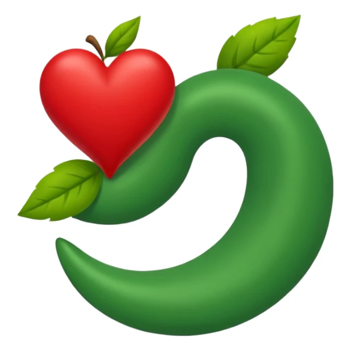 Tag vermelha com uma flecha pra cima verde do lado sticker