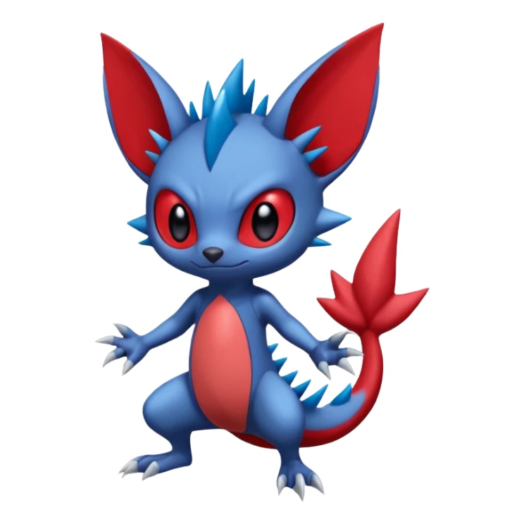 Scizor-Stitch-Sneasel-fusion (full body) sticker