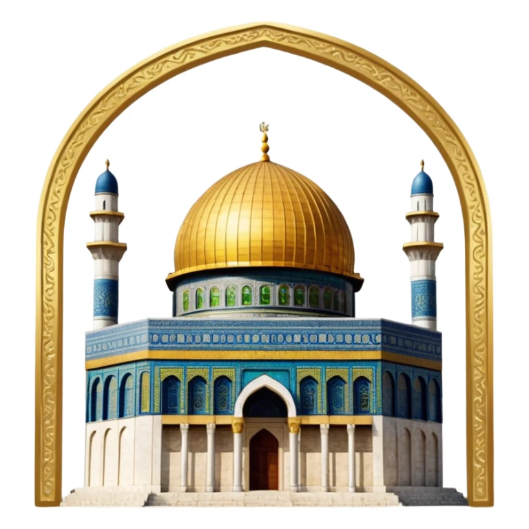 Dome of the rock, Palestine sticker