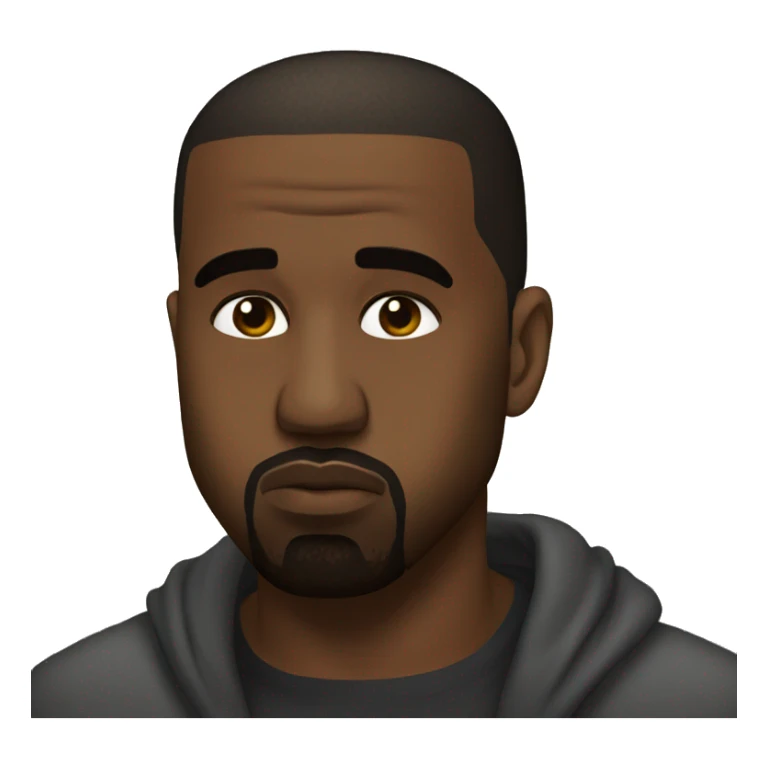 kanye west sad sticker