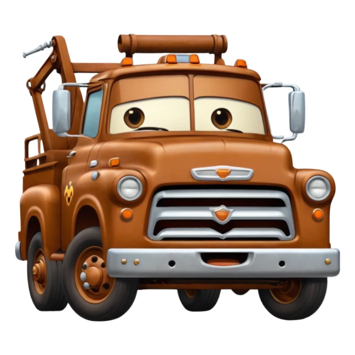 mater tow truck sticker