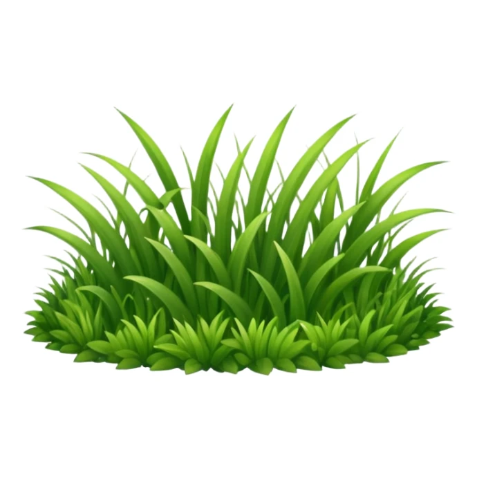 piece of short grass sticker