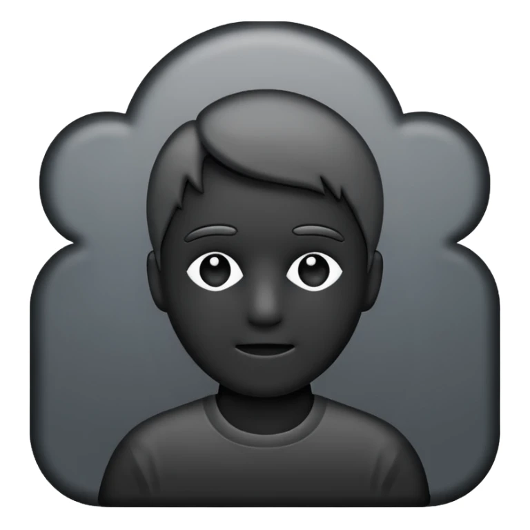 without any details just the outline and grey fillled in sticker