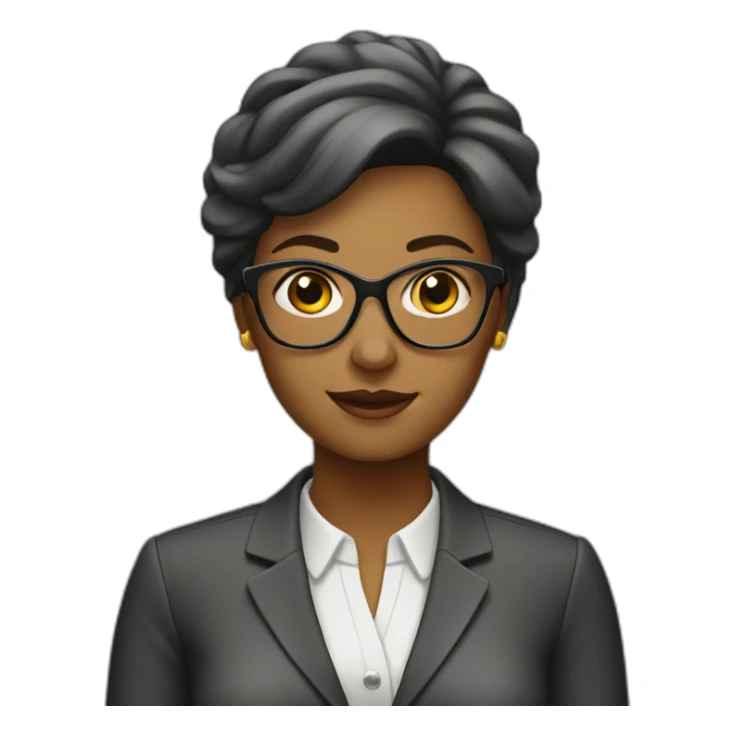 Banker woman  sticker