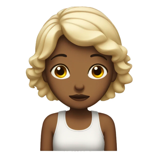 sleepy girl  sticker