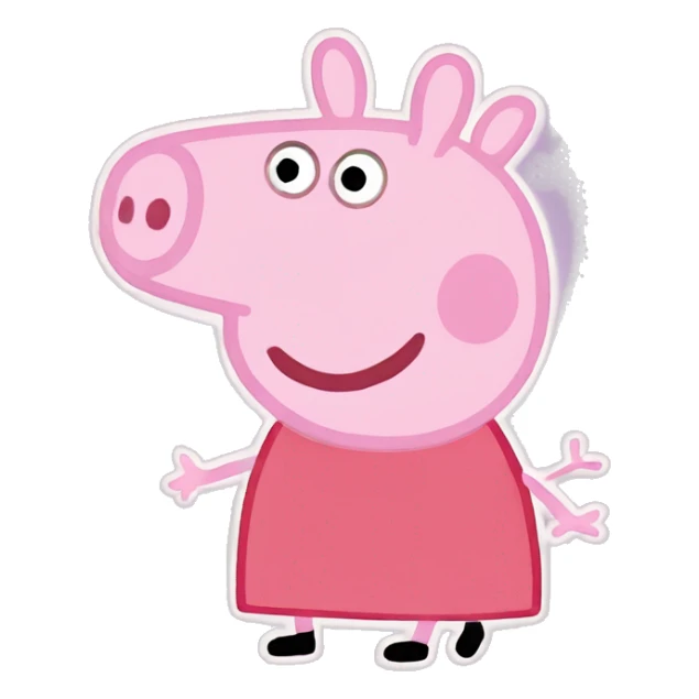 peppa pig sticker
