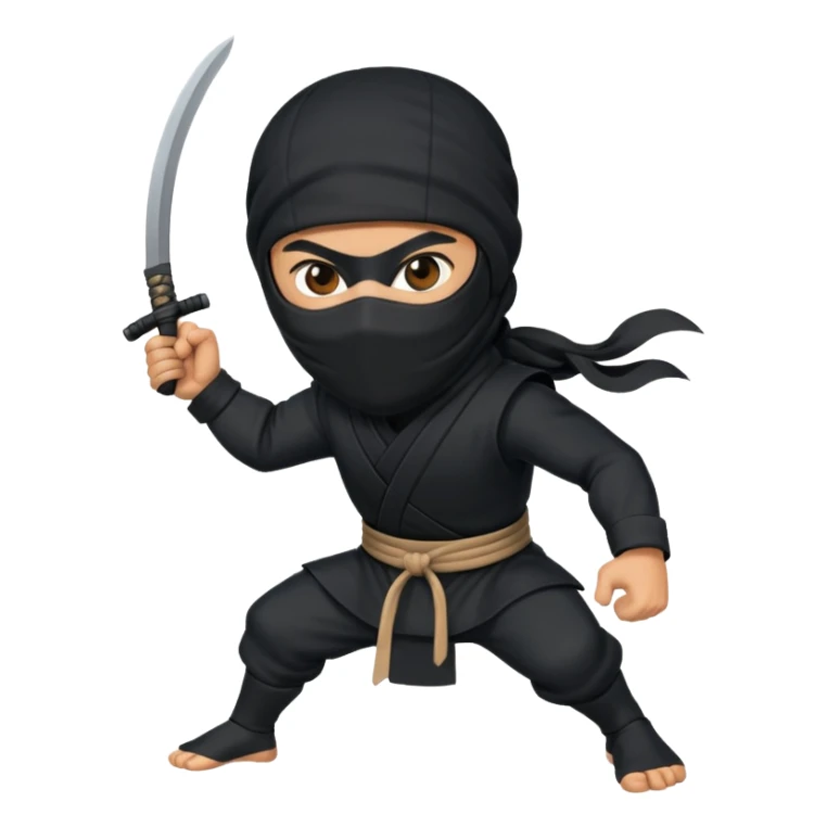 🥷 write Ninja fix in front of this emoji sticker