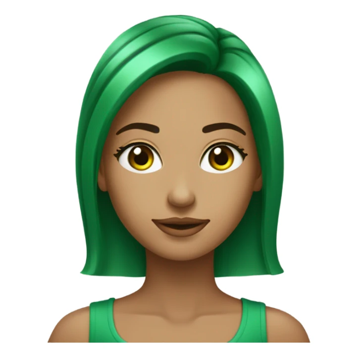 Garota de olhos verdes e cabelo loiro escuro fazendo compras sticker