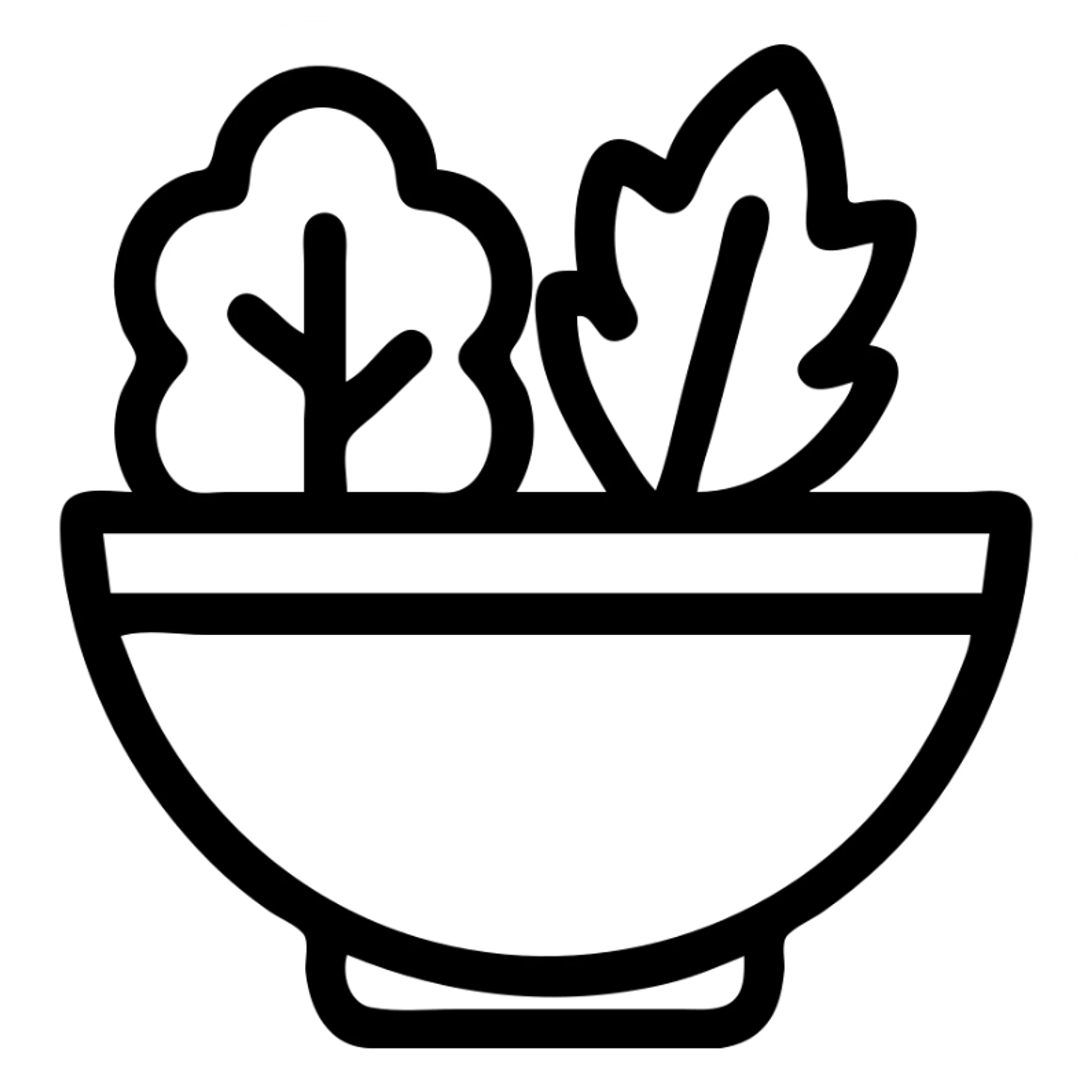 icon on the theme of healthy food classes.  sticker
