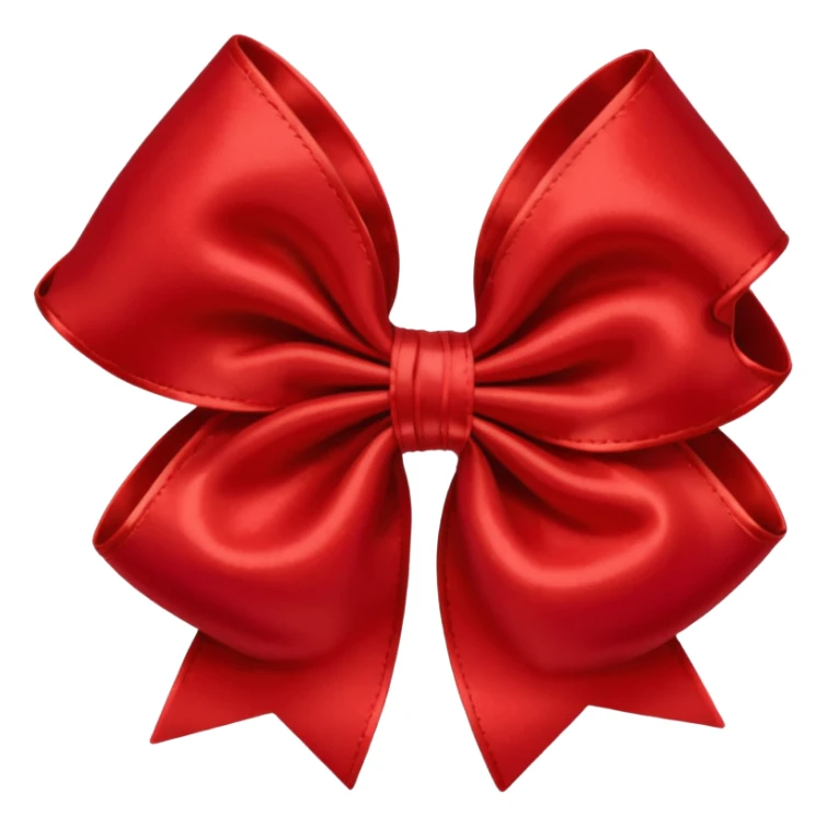 show me a hair bow red sticker