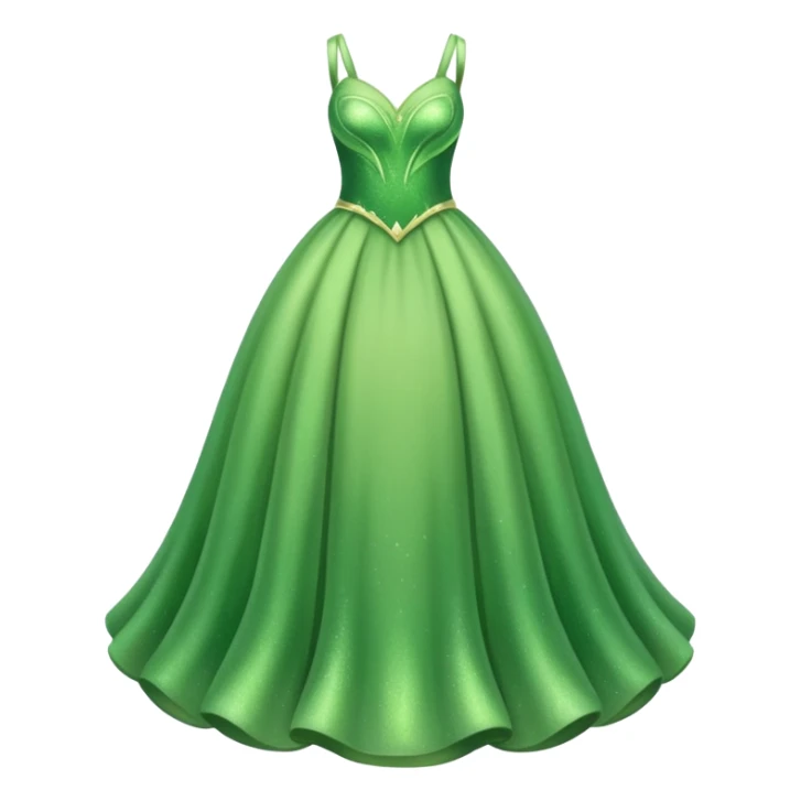 Tiana’s dress sticker