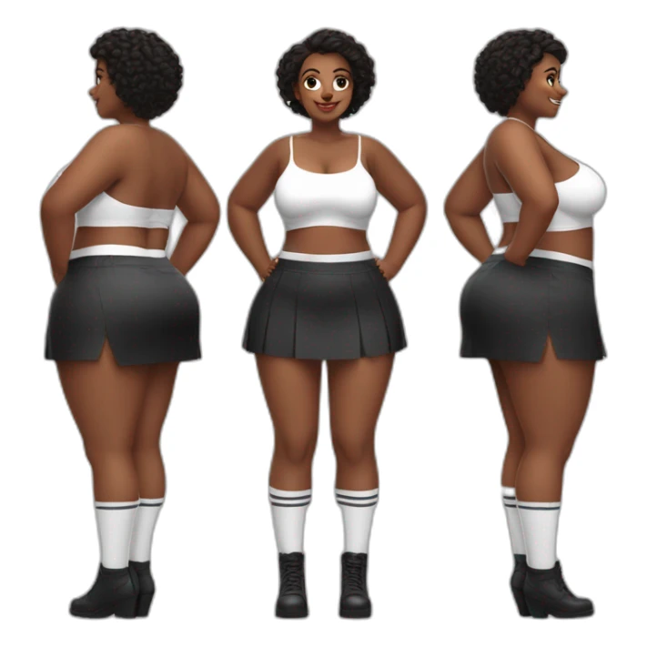 curvy-beauty-black-lifted-skirt-white-knickers-and-long-socks sticker