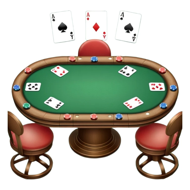 Poker Table: Standard Green Oval Table



 sticker
