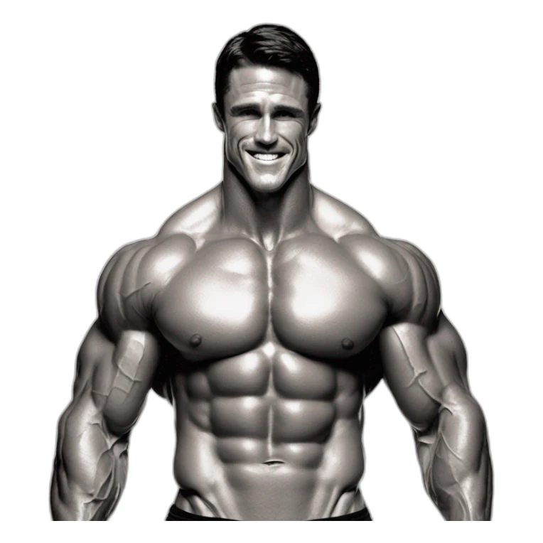 Greg plitt American fitness model sticker
