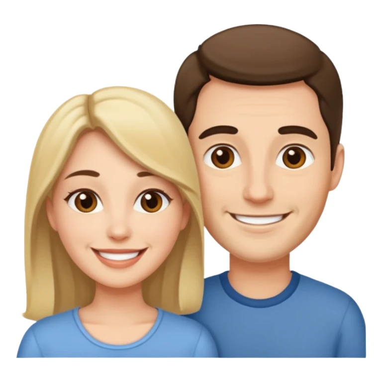 Love wife and me sticker