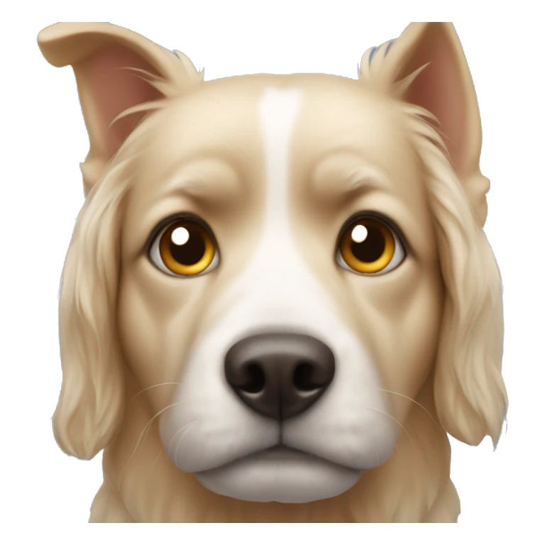 Dog with love eyes sticker