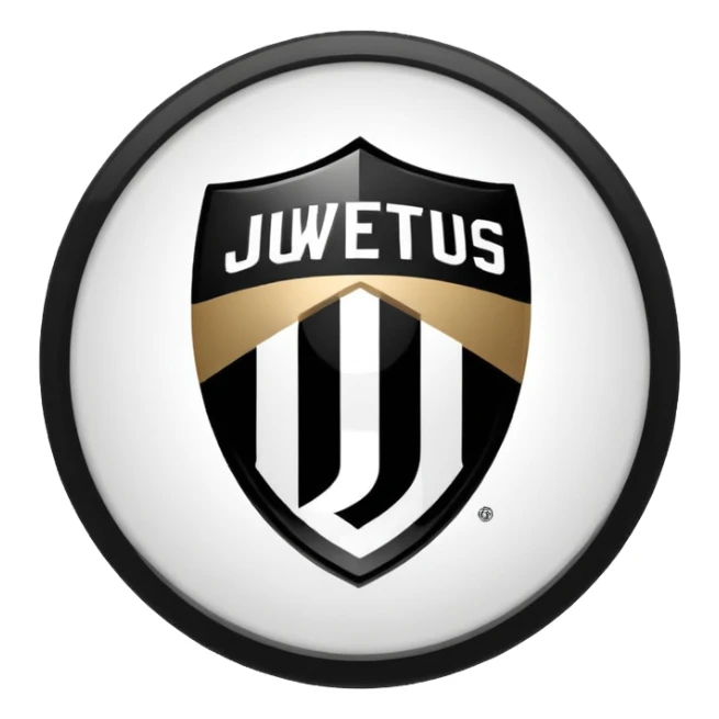 Make Juventus real logo into a emoji that can be used in a biography sticker