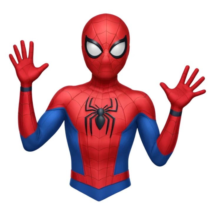 do a spider man wave sticker