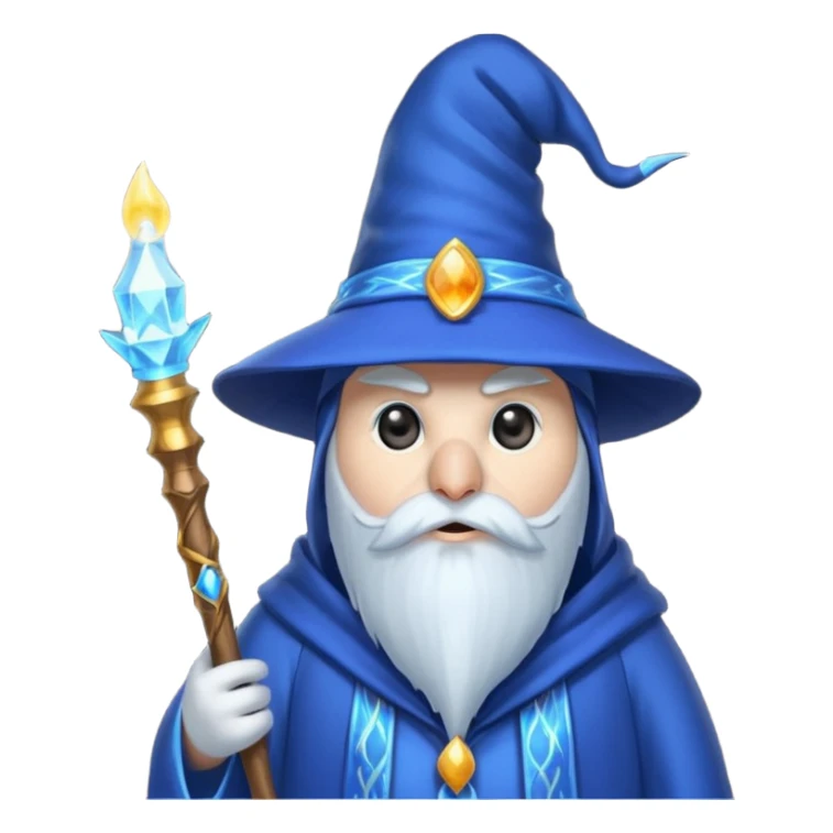 Penguin Wizard sticker