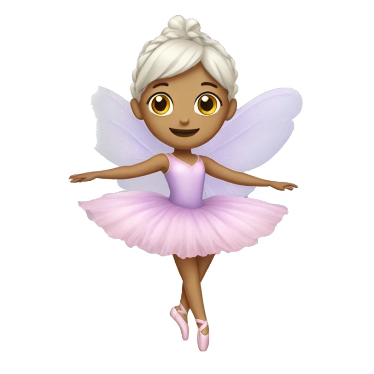Pastel sugar plum fairy ballerina  sticker