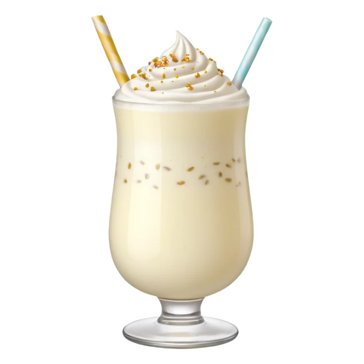 Lassi white coloured with punjabi touch on a glass without any extars sticker