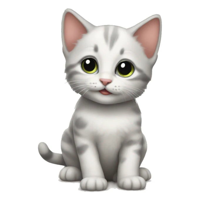kitten sticker
