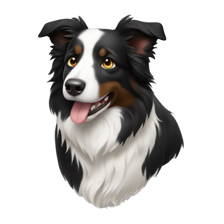 Border collie sticker