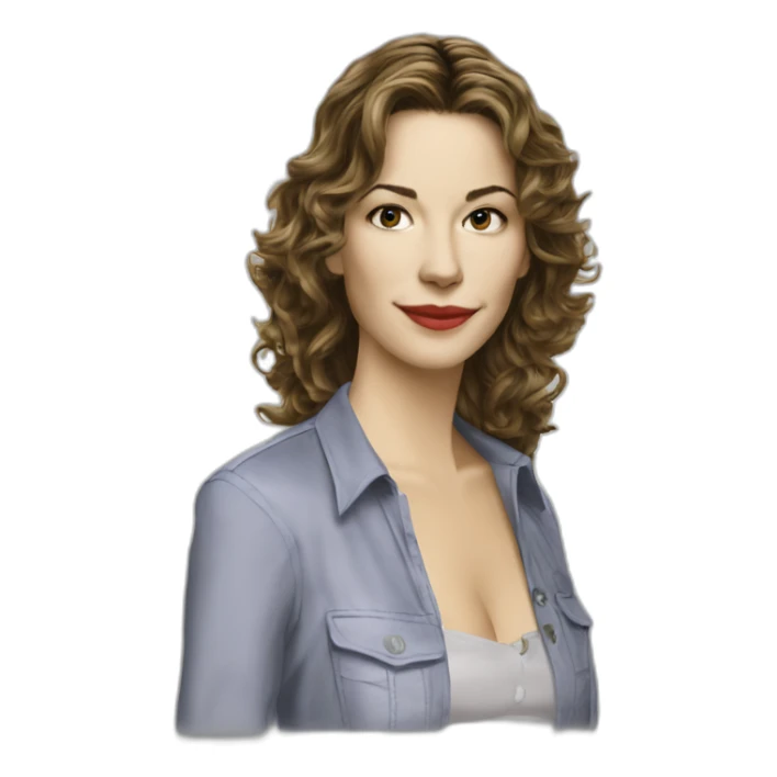 Sandrine Voillet Paris TV series 2007 sticker