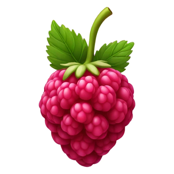 A raspberry  sticker