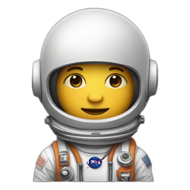 hippie astronaut sticker
